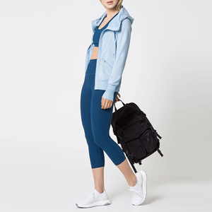 เสื้อกันหนาวมีฮู้ดสำหรับผู้หญิงเสื้อมีฮู้ดผ้าฟลีซ100% ผ้าฝ้ายผ้าฟลีซปักโลโก้ได้ตามต้องการโรงงาน OEM - Product Image 5