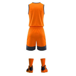 Camiseta de Baloncesto para Hombre, Último Modelo, Uniforme Deportivo sin Mangas, Impresión por Transferencia de Calor, 100% Poliéster, Antibacteriano - Product Image 3