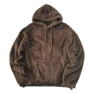 Sudadera con Capucha de Forro Polar Suave para Hombre, Cálida y Acogedora, con Bolsillo Tipo Canguro, Informal para Invierno, Cómoda - Product Image 2