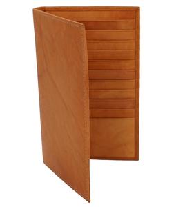 Cartera de piel auténtica ligera de alta calidad para hombre, diseño de logotipo personalizado, longitud larga, precio al por mayor directo de fábrica - Product Image 1