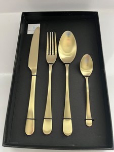 Juego de cubiertos de acero inoxidable hechos a mano, Set de cubertería con revestimiento personalizado, cuchara, cuchillo, tenedores, accesorios de cena - Product Image 3