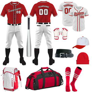 Sublimation Adult <b>Baseball</b> Uniform Sets 100% Polyester Breathable Customizable Colors & Logo Plus Size Team Softball Uniform Kit - Product Image 1