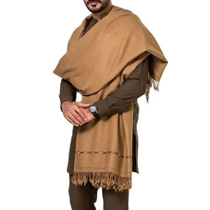 New Design Wholesale Price Top Quality Material Made 100% Cotton Long <b>Shawl</b> Scarf Wrap for Men Hot Sale Autumn and Winter - Product Image 1