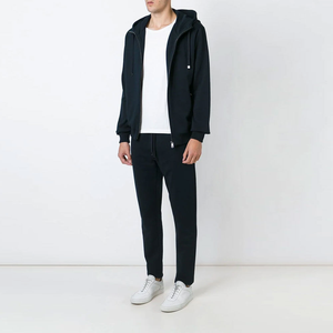 Sweat à capuche zippé pour homme, vêtements personnalisés, tissu en coton et polyester, logo imprimé, sweat à capuche zippé élégant pour homme, style streetwear, impression longue durée - Product Image 4