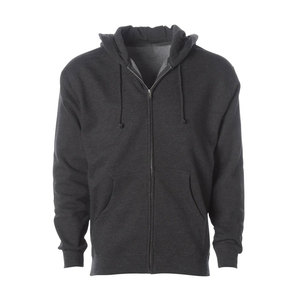 Sweat à capuche zippé 100% coton pour hommes et femmes, pull décontracté, technique délavée, longue, ample, design d'hiver, capuche imprimée - Product Image 6