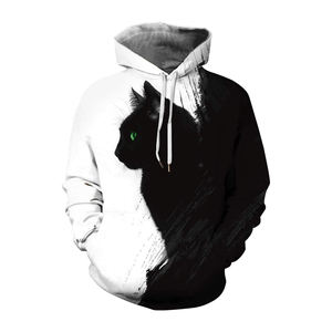 Sweats à capuche de sublimation pour hommes de vente chaude pour l'hiver Design respirant décontracté avec impression numérique sweats à capuche unisexe en coton mélangé - Product Image 3