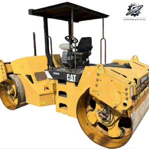 Rouleau compresseur Caterpillar 564D d'occasion, marque japonaise d'origine, 12 tonnes, rouleau moyen, équipement moyen, machine de haute qualité - Product Image 5