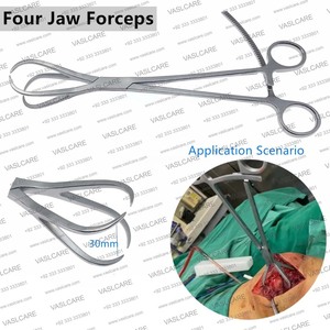 คีมลดกระดูกคีมยึดกระดูกและข้อ4ชิ้นเครื่องมือผ่าตัดสเตนเลสสตีล - Product Image 6