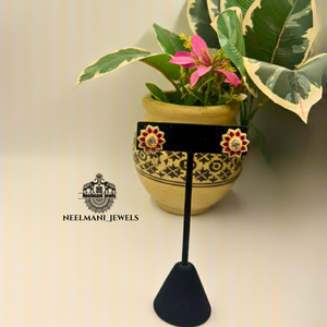 Red Stone Jadav Paten Elegant <b>Ruby</b> for Wedding Occasions - Product Image 2