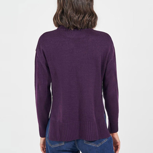 Pull pour femmes avec col rond simple Pull en laine classique pour femmes Pull tendance doux et chaud pour femmes - Product Image 2