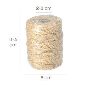 Corda di Sisal N.1 a 2 Capi (Bobina 220 gr.) / 50 m.) - Product Image 2