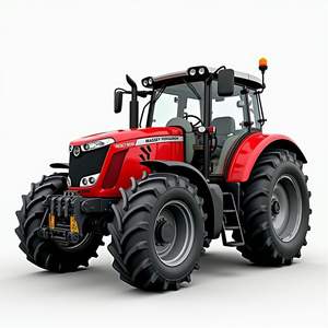 Tractor Massey Ferguson 385 70HP 4WD usado al mejor precio, certificado CE para motor de alta productividad, otros modelos disponibles a la venta - Product Image 3