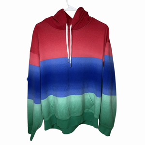 Sudadera con capucha transpirable de diseño personalizado para hombre, Top mezclado de algodón multicolor para la temporada de invierno - Product Image 1