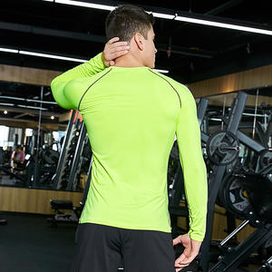 Hombres Rash Guard Spandex Mma Rash Guard Manga larga Compresión Bjj Rashguard para hombres Sublimado Impreso Rash Guard - Product Image 5