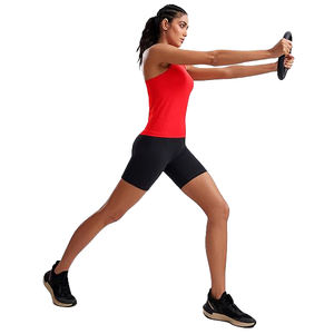 Camiseta deportiva sin mangas de algodón y spandex para mujer, transpirable y elástica, para gimnasio y entrenamiento. - Product Image 3