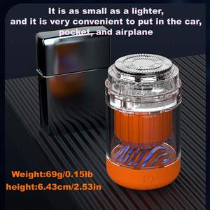 Afeitadora Eléctrica Portátil Mini para Hombre, Afeitadora USB de Doble Cuchilla con Carga Rápida, Cuerpo Transparente para Uso en el Hogar y de Viaje - Product Image 5