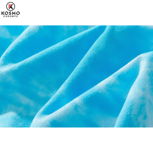 Camiseta informal de algodón 100% con tinte de corbata para hombre, de gran tamaño, holgada, manga corta, calidad superior, peso pesado, hombro caído, ecológica - Product Image 6