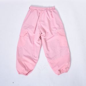 Pantalon de ski snowboard unisexe 100% nylon polyester haute qualité tissu d'hiver imperméable respirant taille ajustable polaire fermeture éclair - Product Image 2