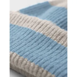 Sustainable Colour <b>Block</b> Beanie Promotional Hats & Caps Eco-Friendly Merchandising - Product Image 5