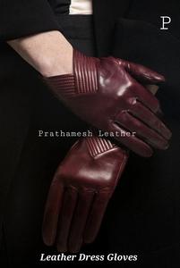 Gants en cuir artisanaux Gants habillés de style confortable de qualité supérieure pour hommes Gants de conduite en plein air Utilisations quotidiennes parfaites - Product Image 5