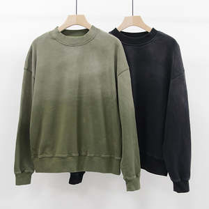 Sweat-shirt unisexe de qualité supérieure, style streetwear, col rond, délavé au soleil, collection hiver, avec logo personnalisé, sweat-shirt tendance pour homme - Product Image 1