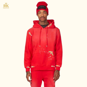 Trajes de chándal lavados con ácido para mujeres y hombres, elegantes y acogedores, diseño moderno y ajuste cómodo - Product Image 3