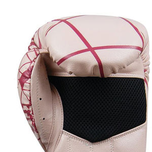 QST Top Classement MMA Gants Gants de boxe en cuir véritable avec support de poignet à crochet et boucle pour l'entraînement - Product Image 4