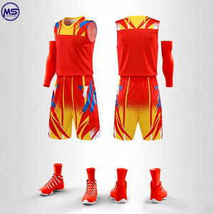 Uniformes de basket-ball personnalisés de haute qualité, entièrement réversibles avec les derniers designs, plus les options de taille comprend des ensembles de noms d'équipe - Product Image 4