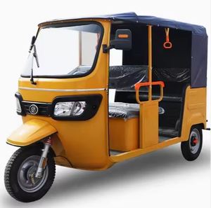 NUEVO Triciclo Motorizado de Doble Fila FAV, Triciclo de Gasolina para Pasajeros - Product Image 6