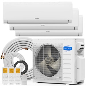 Climatiseur split 3 zones exclusif 28000 BTU, refroidissement efficace, contrôle de température individuel pour usage commercial - Product Image 4