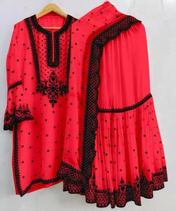 Salwar kameez indien pakistanais prêt à l'emploi costume en coton pour femmes cousu robes de femme élégantes - Product Image 6