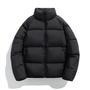 Veste matelassée au design unique pour hommes, vêtements d'hiver de haute qualité, veste légère et imperméable à capuche décontractée pour le travail de grande taille - Product Image 4