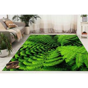 Tapis imprimé floral : motifs de pteridophytes et de fougères pour la porte d'entrée, avec tapis à poils doux - Product Image 2