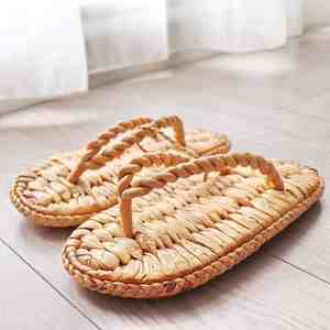 <b>Cheap</b> Price Vietnam Water Hyacinth Sustainable Open Footwear Home Recyclable Comfortable for <b>Slippers</b> - Product Image 5