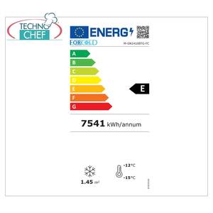 ตู้แช่แข็งกระจก 2 ประตู ยี่ห้อ Forcold สำหรับครัวเชิงพาณิชย์ อุณหภูมิ -18/-22 องศาเซลเซียส ระบบโมโนบล็อกแบบเสียบปลั๊ก - Product Image 1