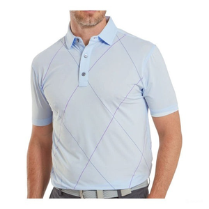 เสื้อโปโลผู้ชายทรงคลาสสิก 3 กระดุม ทรงเข้ารูป สไตล์กอล์ฟ แฟชั่น พร้อมโลโก้สั่งทำ ผ้าแคนวาสระบายอากาศ ลายเรียบ สีพื้น - Product Image 1