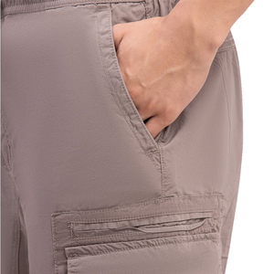 2025 nouveauté hommes 100% coton décontracté été Shorts taille élastique cordon sport course Shorts avec poches - Product Image 4