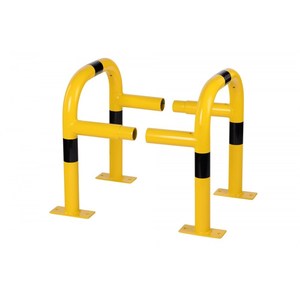 Protecteur de poteau métallique pour parking 60 x 52 x 52 pouces - Product Image 1