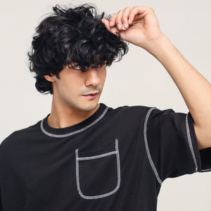 Camisetas Formales de Alta Calidad para Hombre, Talla Grande, Transpirables, Lisas, Servicio OEM de la Mejor Edición - Product Image 2