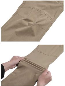 Pantalons de randonnée légers et personnalisés pour l'extérieur, à séchage rapide, résistants à l'eau, durables, pour hommes, avec élasticité - Product Image 5