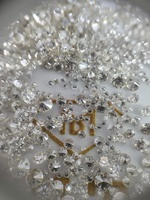 Diamantes Melee Naturales de Corte Brillante Redondo, Color D, Certificados por IGI, 1.80-2.70mm, para Joyería, Directo del Fabricante