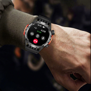 Montre connectée sportive HT22, écran IPS de 1,46 pouce, appels Bluetooth, boussole, suivi de la forme physique en plein air, hommes femmes, étanche - Product Image 4