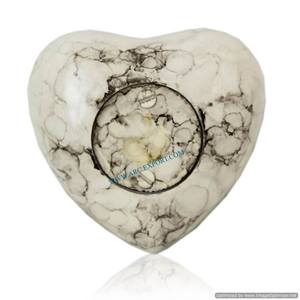 Designer attrayant Jungle Camouflage émail autocollant fait à la main table proches mémorial cendres crémation et pot d'indien - Product Image 2