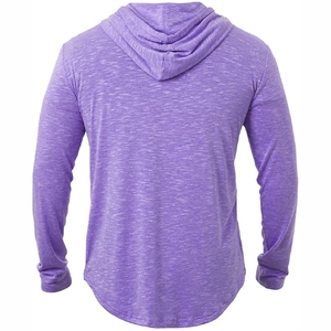 Sweat-shirt à capuche violet lavande, doux et décontracté, pour un usage quotidien, taille et design personnalisés - Product Image 2