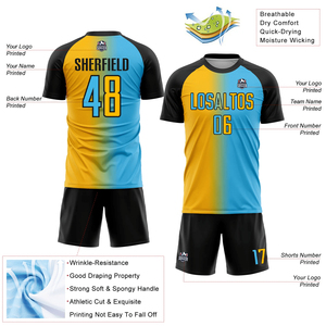 Uniforme de futsal en tissu mesh respirant de qualité supérieure avec des coutures durables et des options de couleur personnalisées - Product Image 5
