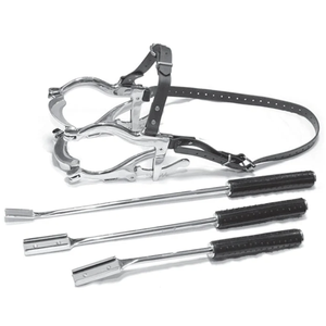 Abrebocas para Caballos, Espéculo Dental Equino Ajustable de Acero Inoxidable, Herramienta Veterinaria para Tratamiento Equino, Duradero y Resistente - Product Image 1
