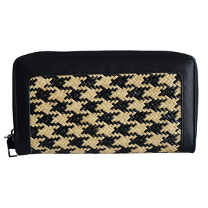 Gemoy <b>Long</b> <b>Wallet</b> Genuine Leather Mix Rattan By Indang Apang Galeri Indonesia Product Quality Export - Product Image 2