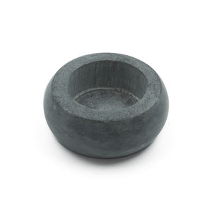 Bougeoir portable carré en marbre naturel exclusif fait à la main décoration de la maison de la Saint-Valentin bougie chauffe-plat artistique moderne - Product Image 2