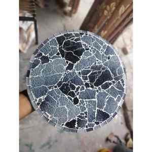 Indiacraft ถ้วยไม้เซรามิกสำหรับใส่ซุปถ้วยจานถาดดีไซน์แบบเคลือบเงางานโมเสกงานศิลป์ระดับพรีเมี่ยม - Product Image 4