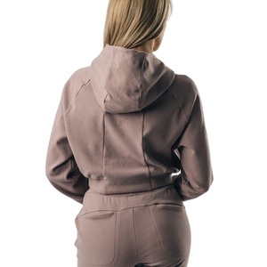 Conjunto de Sudadera con Capucha Corta Unisex, Estampado Digital de Franela para Invierno, 100% Algodón Orgánico, Manga Larga - Product Image 3